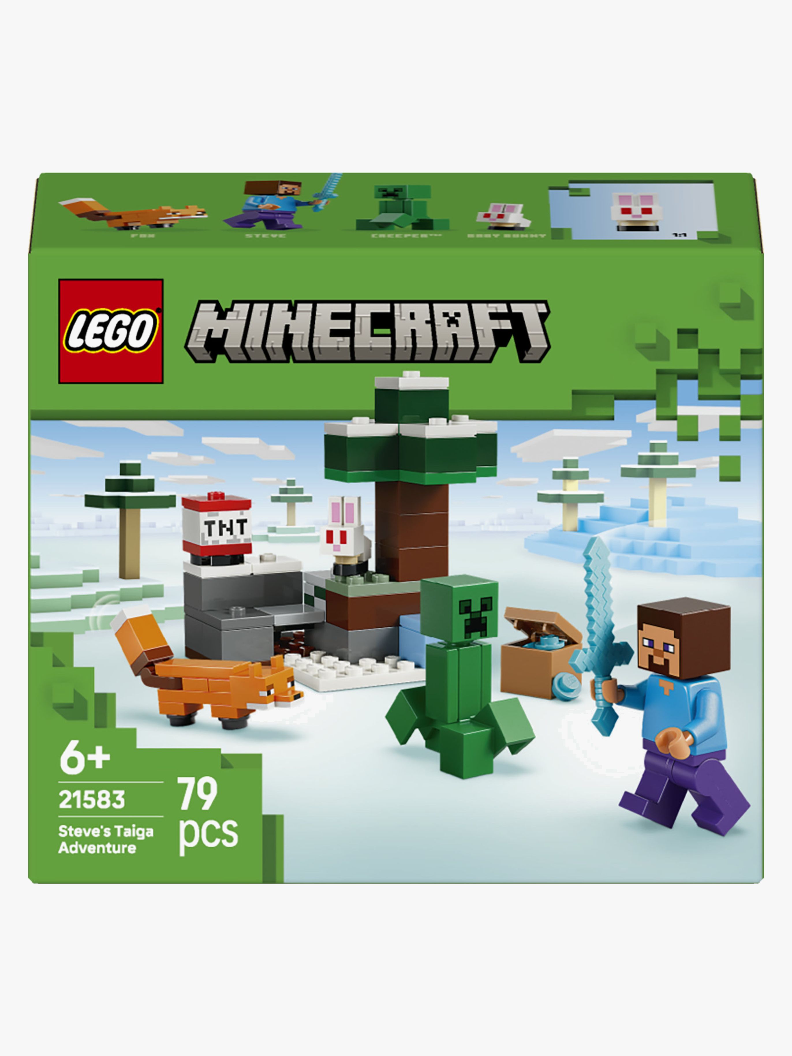 LEGO Minecraft 21583 Steves tajga-eventyr
