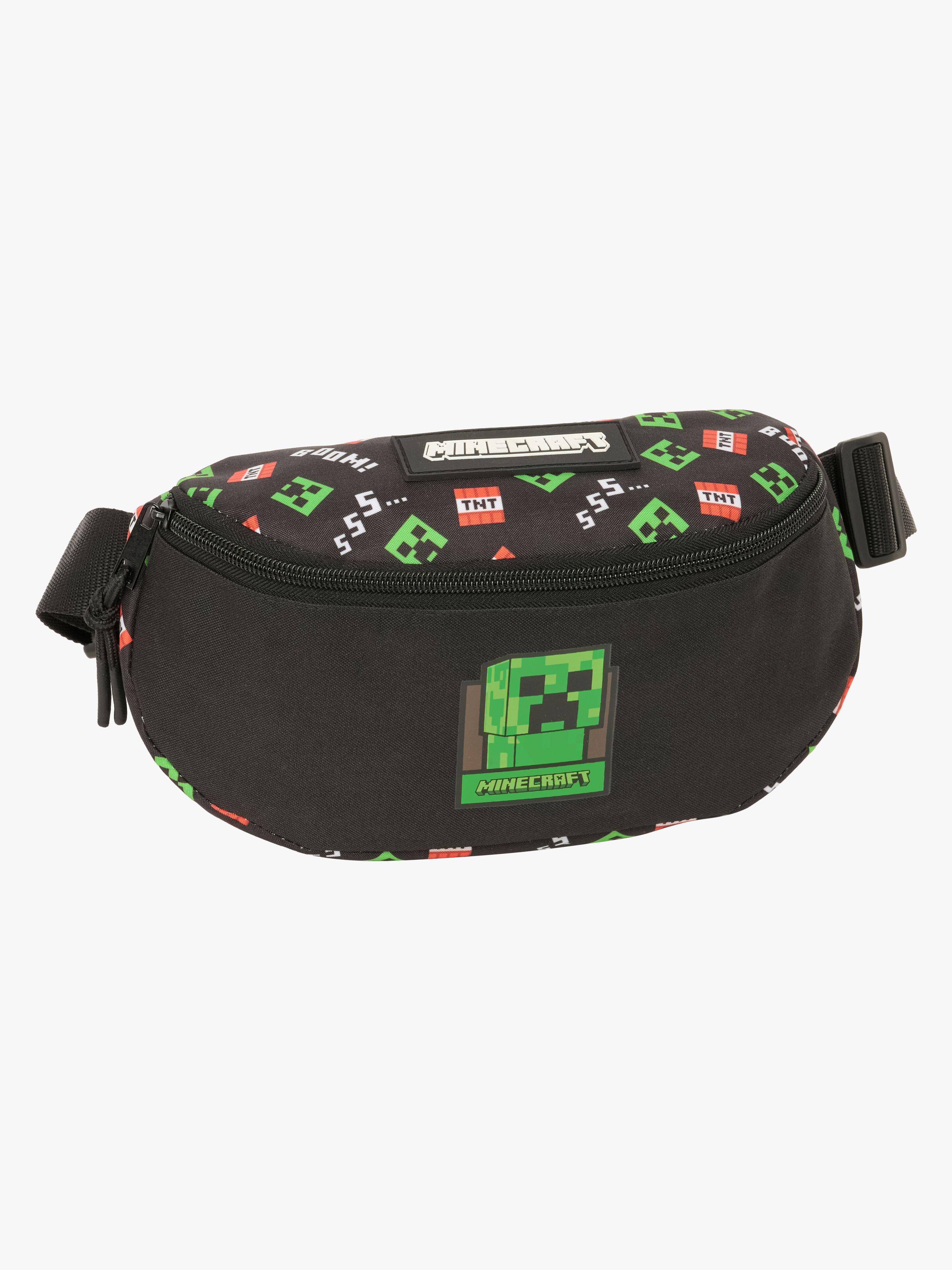 Minecraft Bæltetaske, Sort