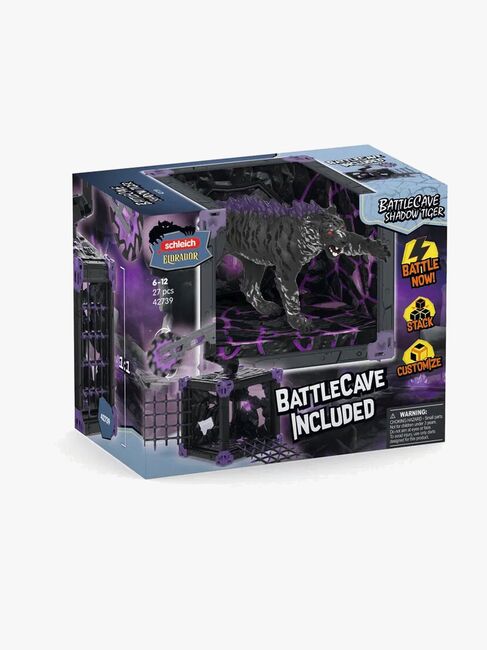 Schleich Eldrador BattleCave Legesæt Skyggetiger