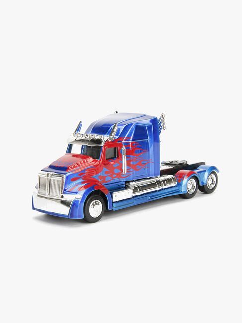 Jada Toys Transformers Optimus Prime Lastbil Western Star 5700 Ex Phantom