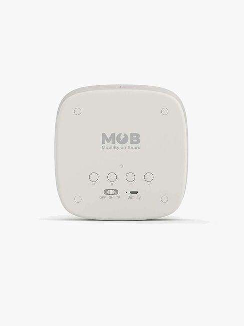 MOB Vækkeur med Lys Billy Clock, Grå