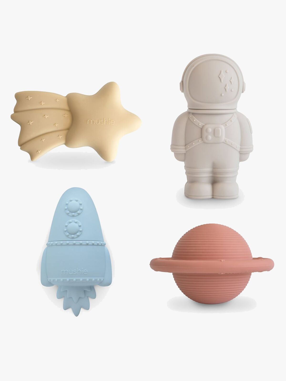 Mushie Badelegetøj Rumfærd 4-pak