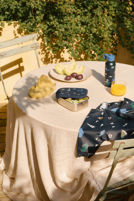 LIEWOOD Merle Cape Hagesmæk med Tryk, Sailing/Classic navy