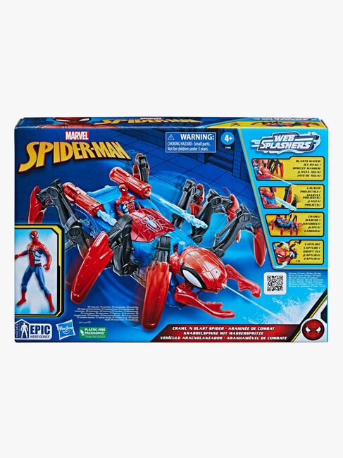 Marvel Spider-Man Crawl 'n Blast Spider Transportmiddel med Figur
