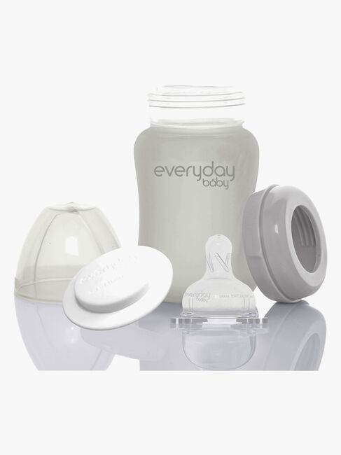 Everyday Baby Sutteflaske Glas 150 ml, Grå