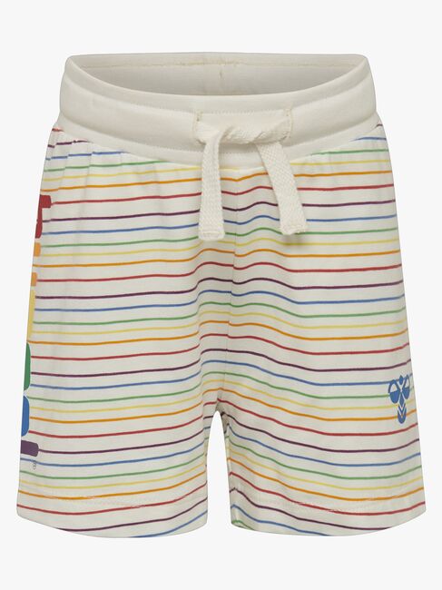 Hummel Rainbow Shorts, Whisper White