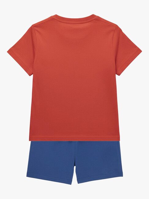 Marvel Spider-Man T-shirt & Shorts Sæt, Rød