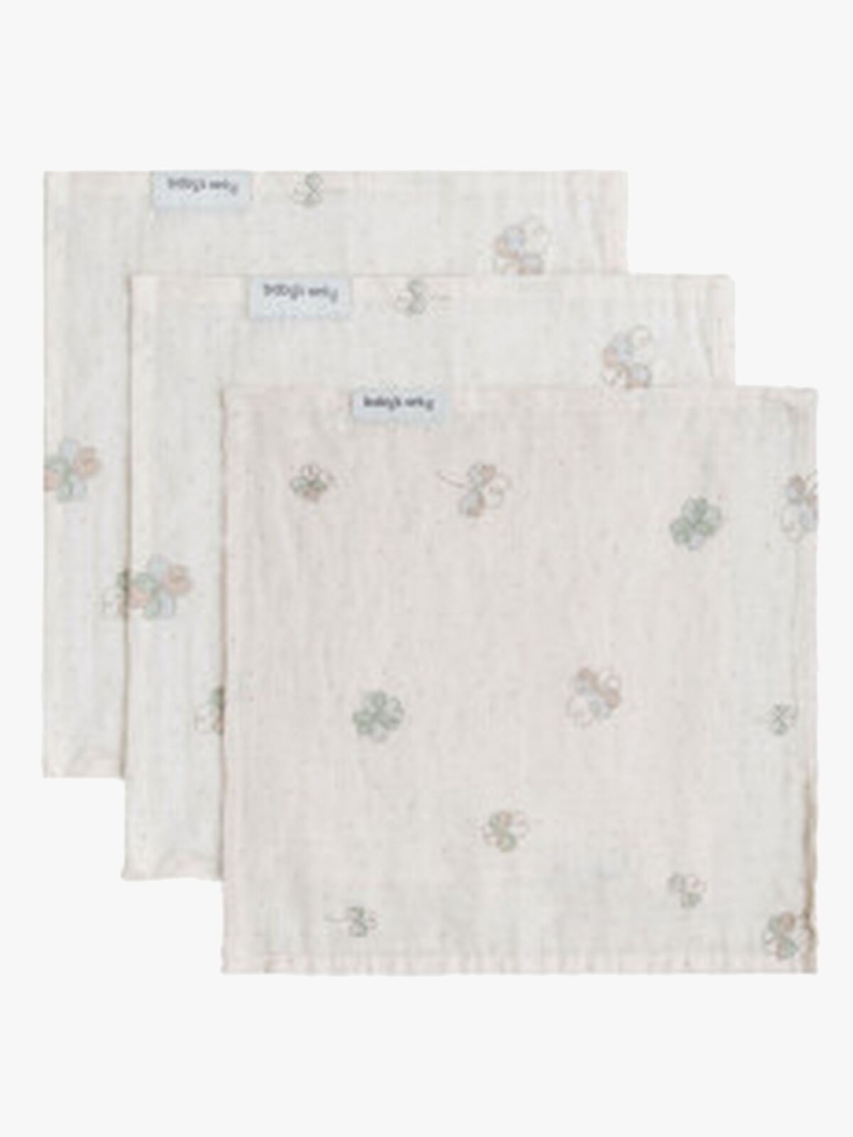 Baby's Only Tender Bomuldsstofble 3-pak, Clover