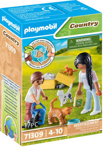 Playmobil 71309 Country Kattefamilie Legesæt