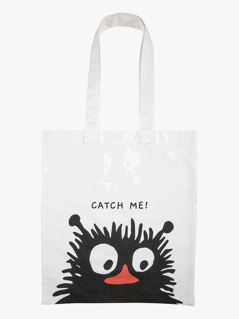 Mumitroldene Catch Me Stofpose, Hvid