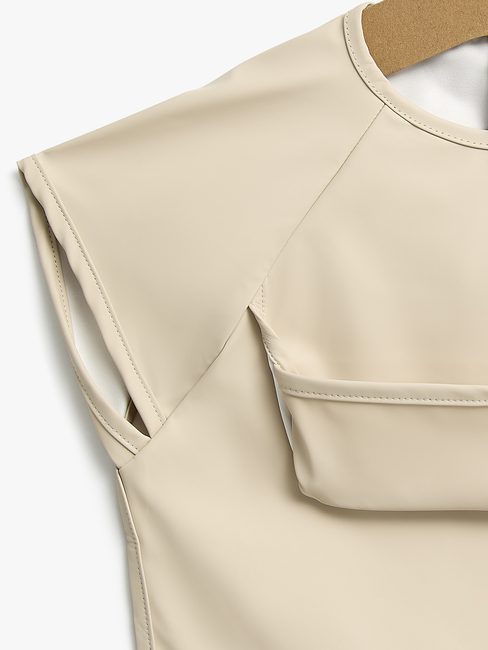 Beemoo CARE Bib Hagesmæk, Beige