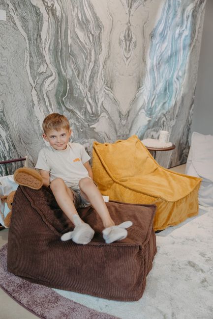 Yappy Kids Yappyhug Sækkestol, Chocolate Brown