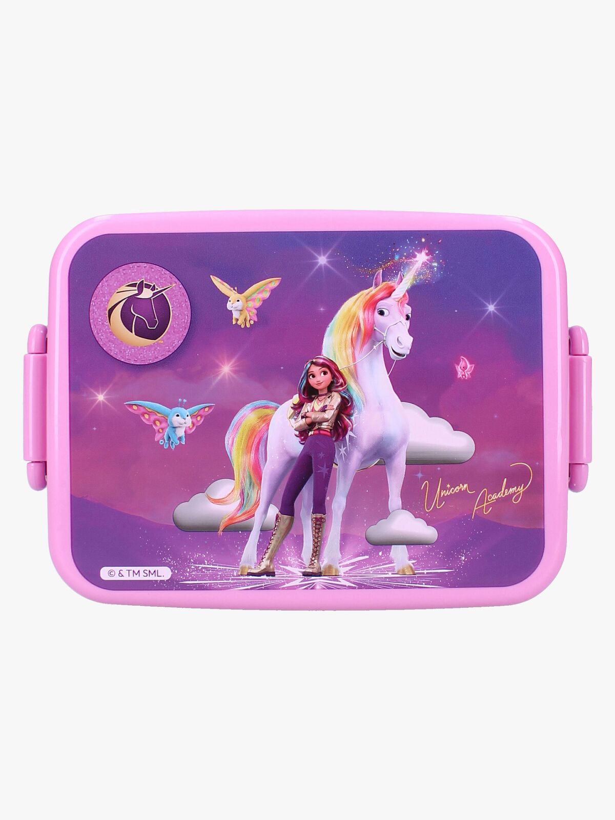 Unicorn Academy Madkasse Lunch Bunch, Lilla