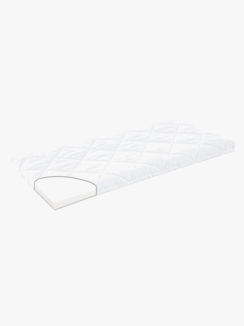 Träumeland Cradle Wash Madras 45x90, Hvid