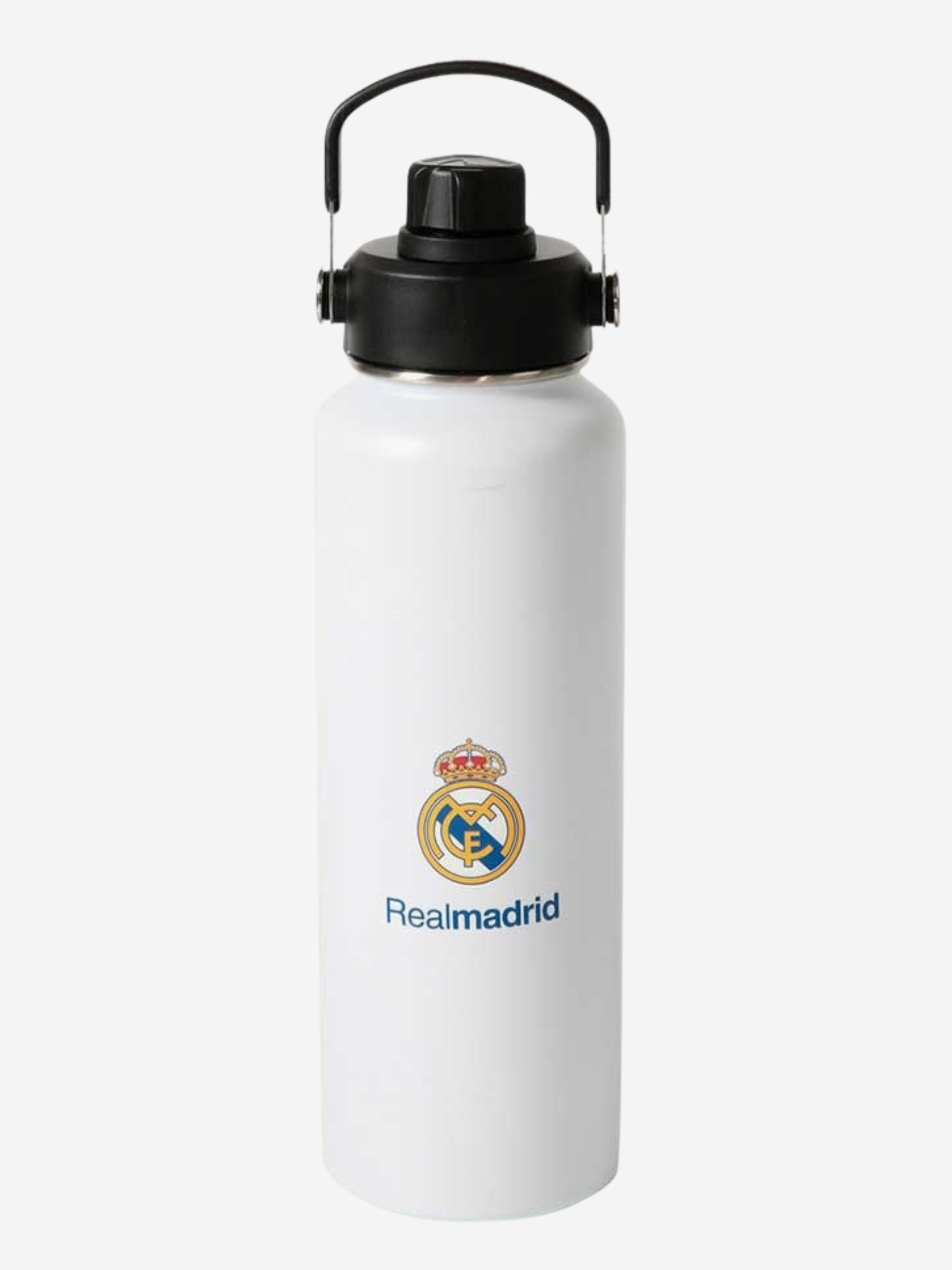 Real Madrid Stainless Steel Drikkedunk 1,2L, Blå
