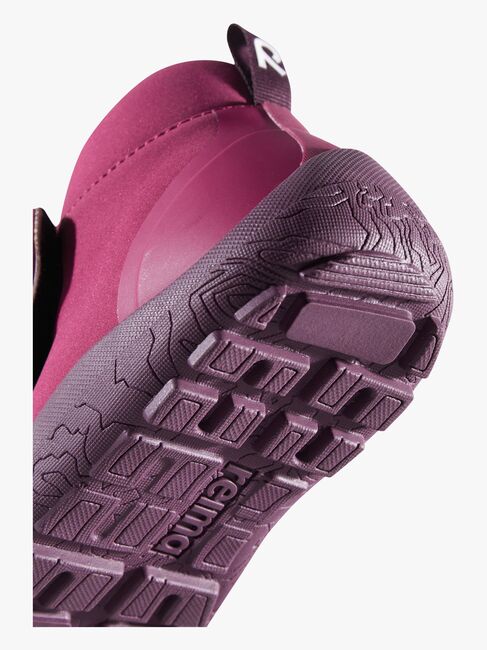 Reima Hyppii Barefoot WP Sneakers, Cool Burgundy