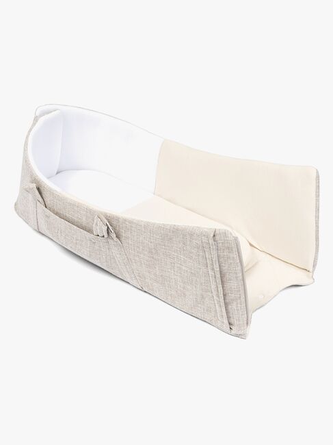 Doomoo Babynest/lift 3-i-1, Sandfarvet