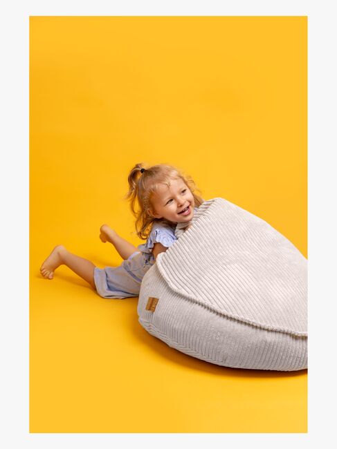 Meowbaby Sækkestol Teddy, Ecru