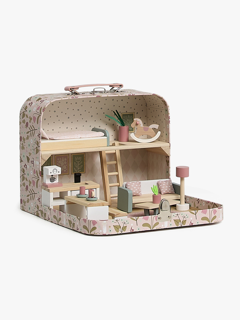 Alice & Fox Kuffert Dukkehus, Pink