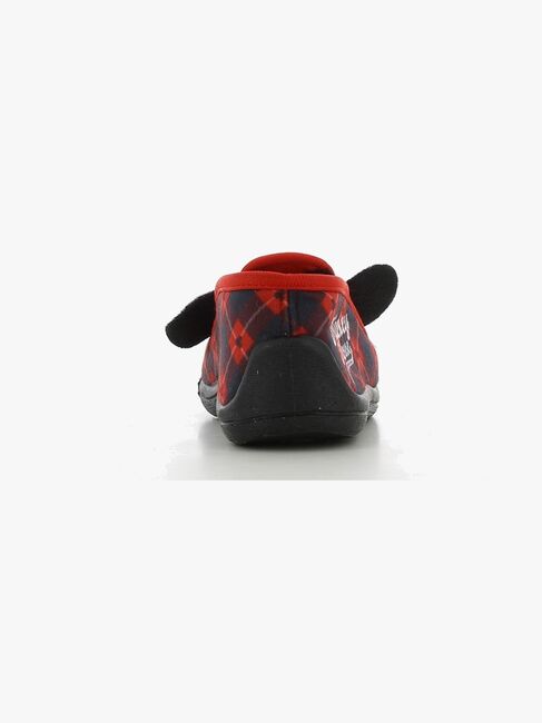 Disney Mickey Mouse Hjemmesko, Black/Red