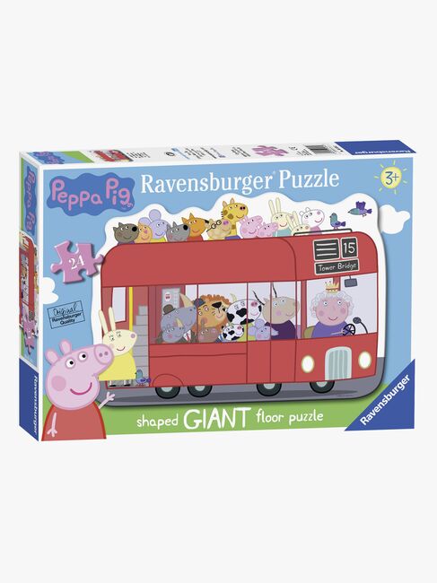Ravensburger Gulvpuslespil Gurli Gris Bus, 24 Brikker