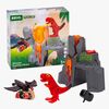 BRIO World 36092 Vulkanudbrud med Dinosaur