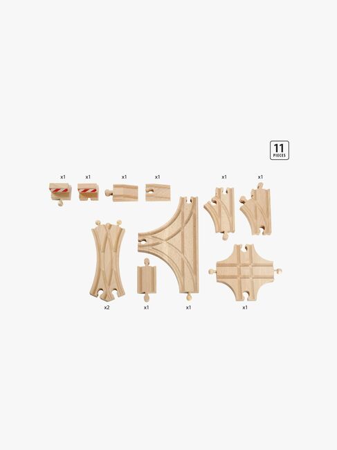 BRIO World 33307 Skinnesæt 11 Dele