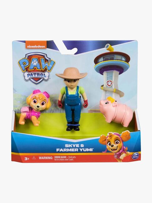 Paw Patrol Hero Pup Sæt Farmer Yumi og Skye