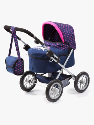 Bayer Design Trendy Dukkevogn Enhjørning, Blå