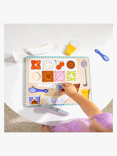 Melissa & Doug Magnetisk Puslespil & Legesæt Is 16 Dele