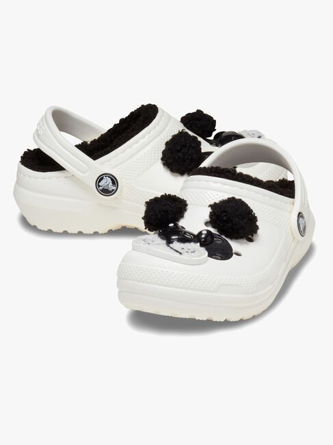 Crocs Classic Forede Hjemmesko, Panda/Chalk