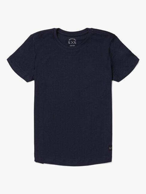 Luca & Lola Davide T-Shirt 2-pak, Grey Melange/Navy