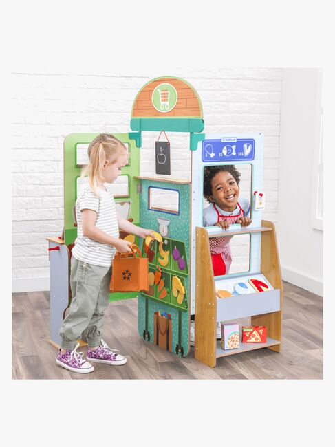 KidKraft Let’s Pretend Legetøjssupermarked Pop-Up