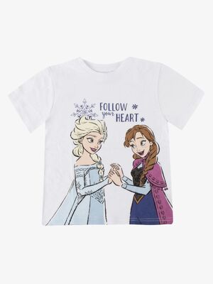 Disney Frozen T-shirt, Hvid