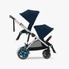 Cybex e-Gazelle S Søskendevogn, Ocean Blue/Silver