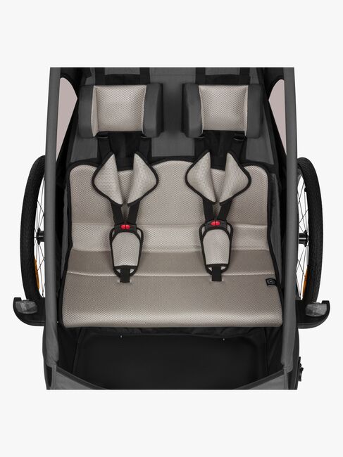 Lionelo Cama Cykelanhænger, Grey Graphite