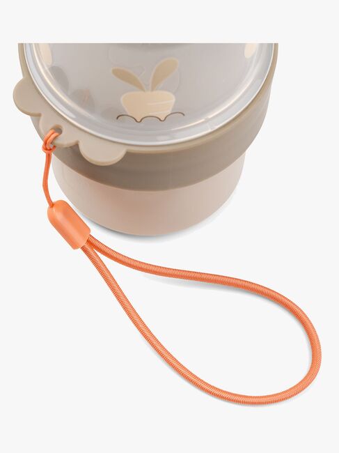 Done By Deer Birdee To Go Two-Way Snackbeholder, Sand