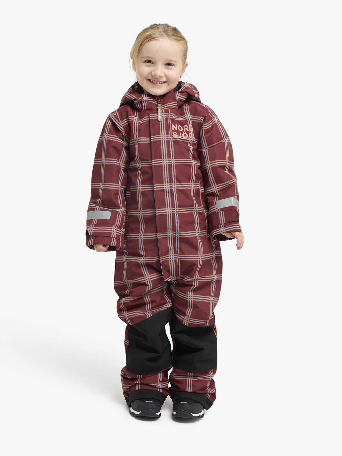 Nordbjörn Enelunden Flyverdragt, Madder Brown Checked