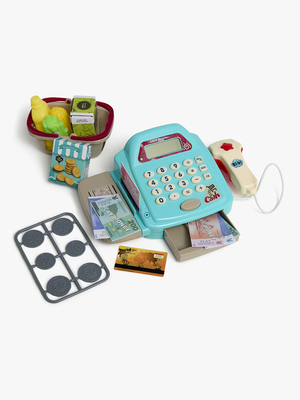 Cloudberry Castle Kasseapparat med Lys- og Lydeffekter, Blå