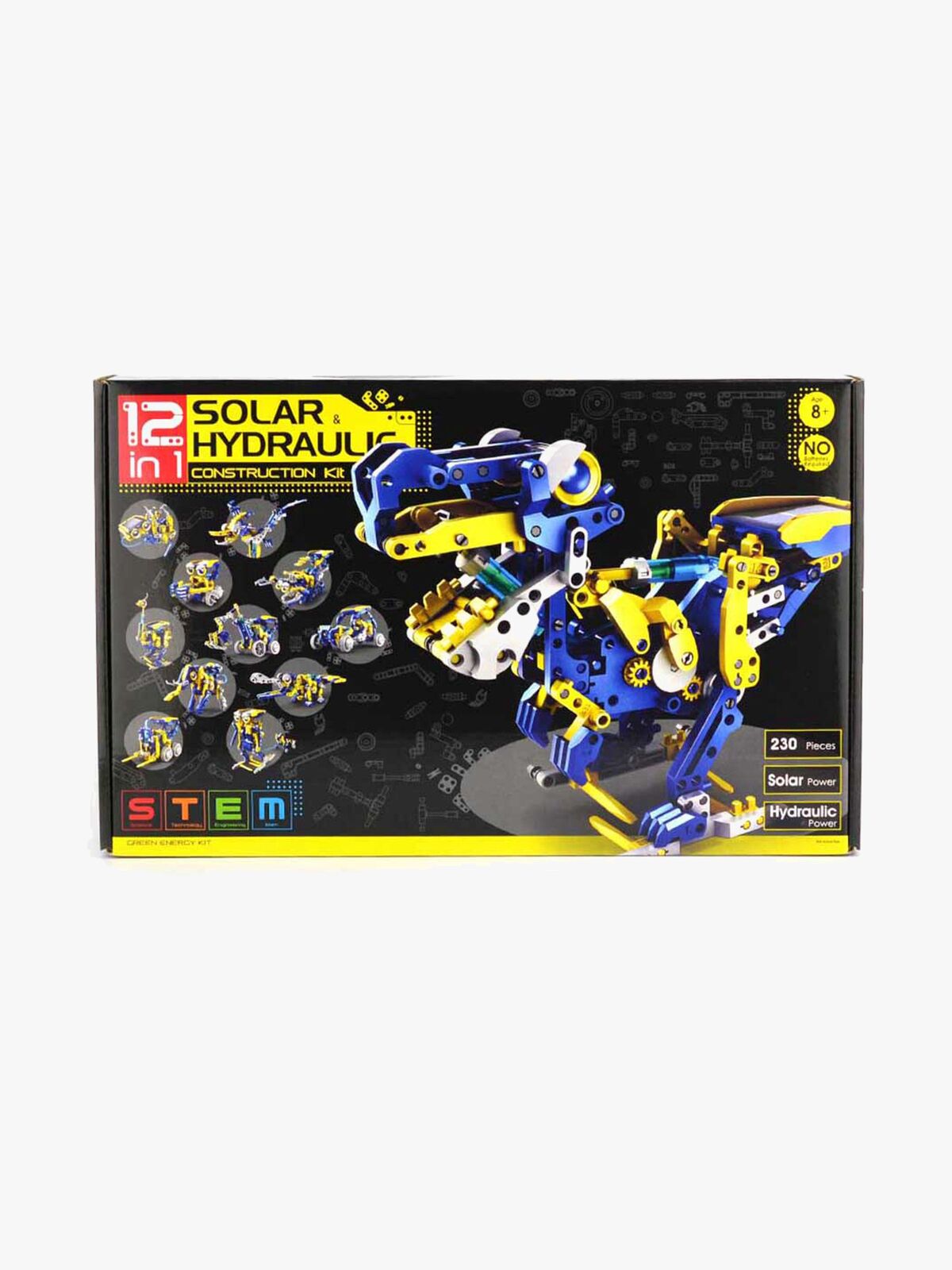 Robetoy Solar Byggesæt 12-i-1 230 Dele