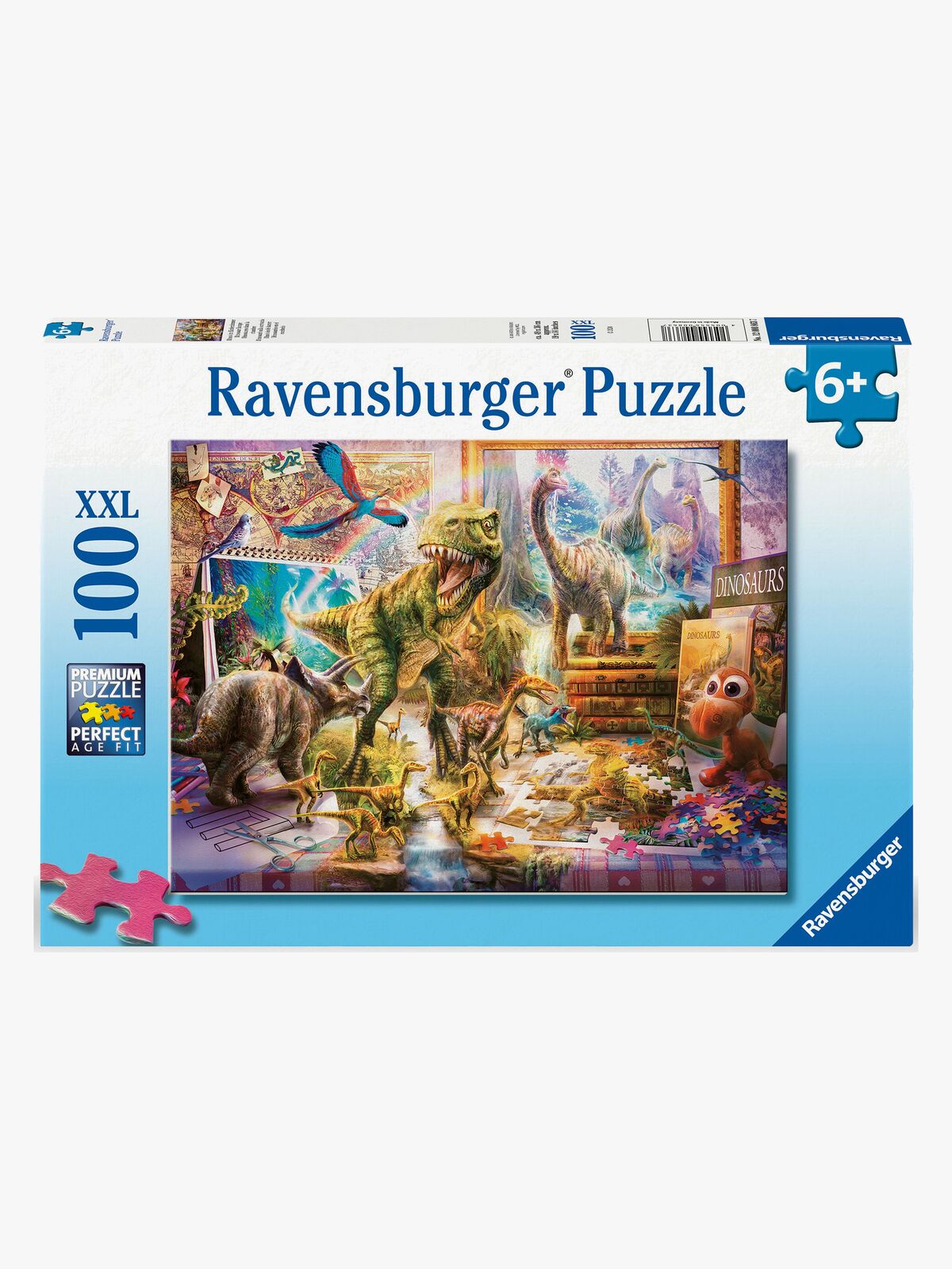 Ravensburger Dino Toys Come To Life XXL Puslespil 100 Brikker
