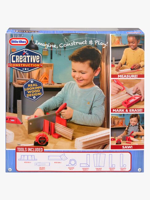 Little Tikes Creative Construction Måle- og Savesæt
