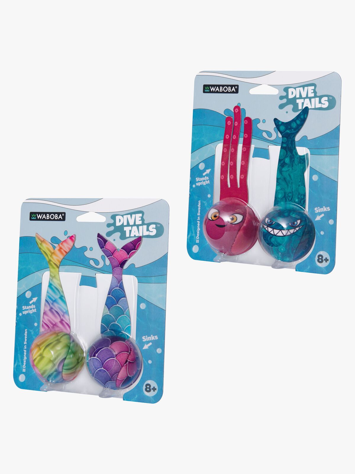 Waboba Dive Tails Dykkelegetøj 2-pak, Blandet