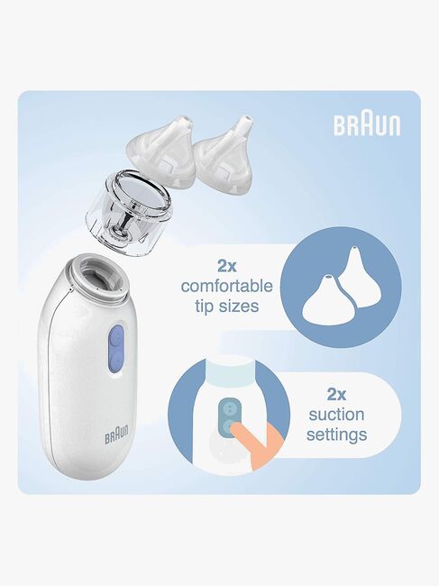Braun Elektrisk Næsesuger