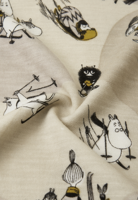 Reima Mumitroldene Trivsam Skiundertøj Uldmix, Sandy Beige