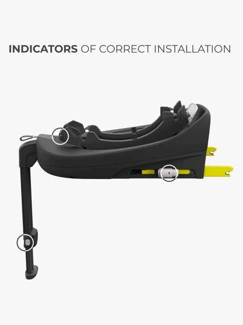 Kinderkraft ENDURA SAFE FX Base, Black