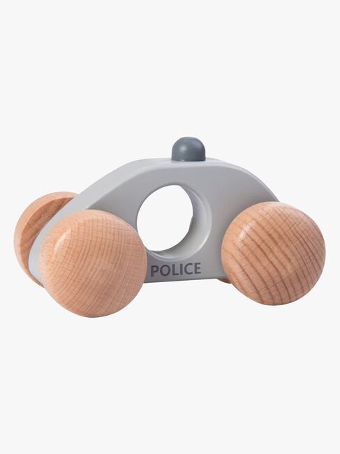 Kinder and Kids Legetøjspolitibil, Grå