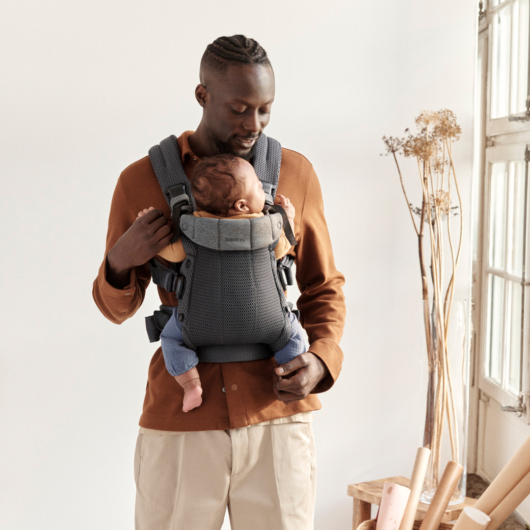 BabyBjörn Harmony Bæresele 3D Mesh, Anthracite