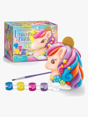 4M KidzMaker DIY-sæt Mal Din Egen Enhjørningssparegris