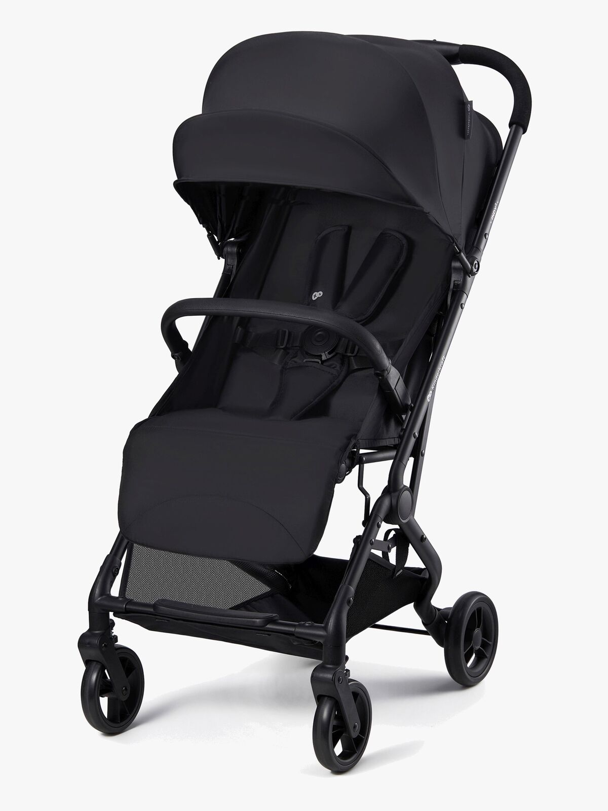 Kinderkraft INDY 3 Klapvogn, Coal Black